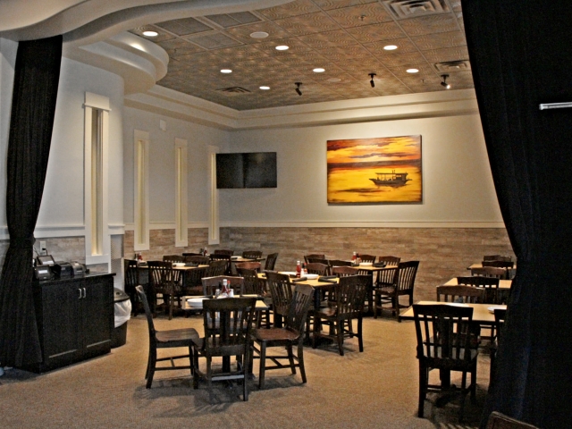 Private dining room at Drago's Seafood Restaurant in Lafayette
